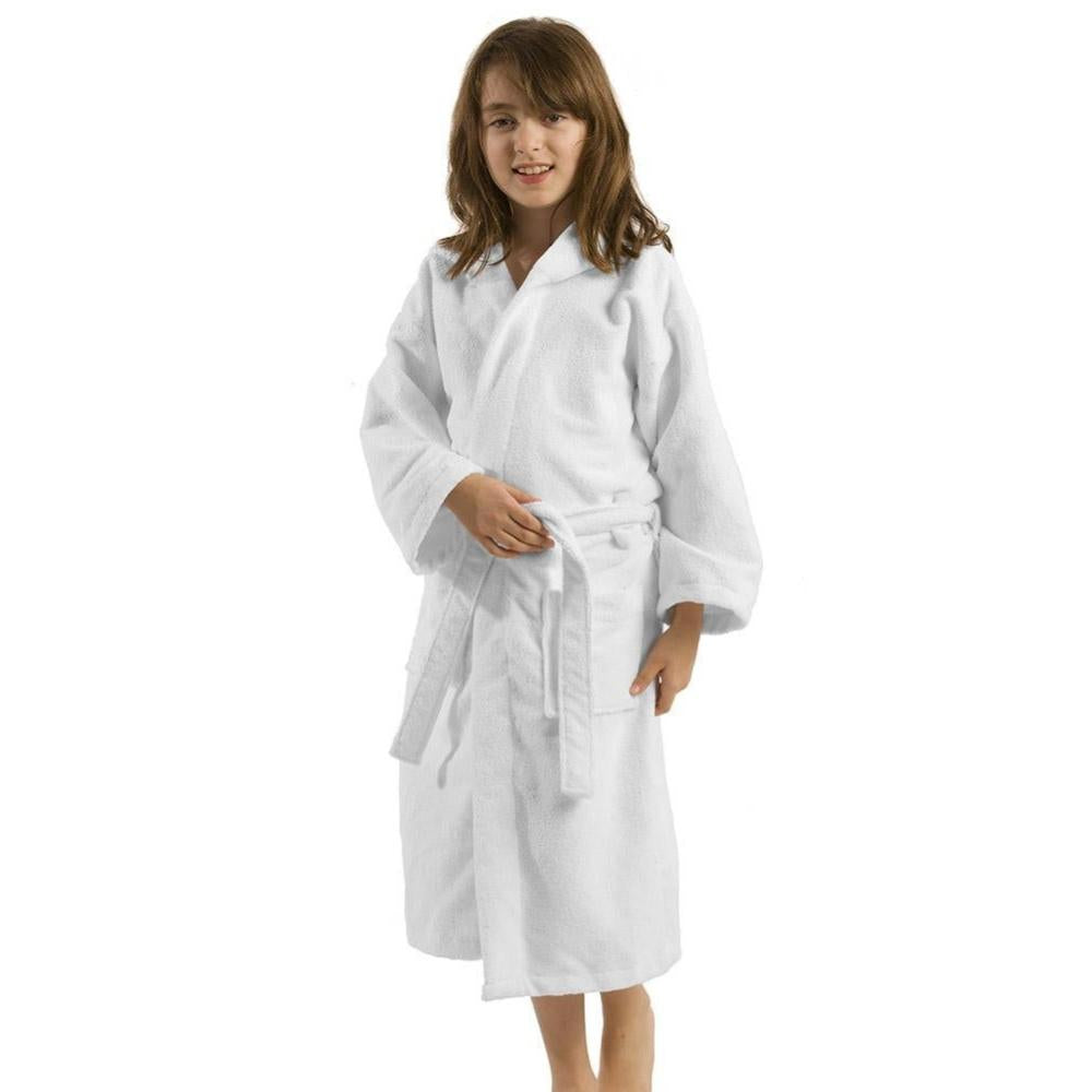 Microfiber Hooded Kids Bathrobes - view 4