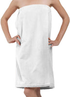 Terry Velour Women Spa Wrap Towels - Cotton Body Wrap Spa Towel - view 7