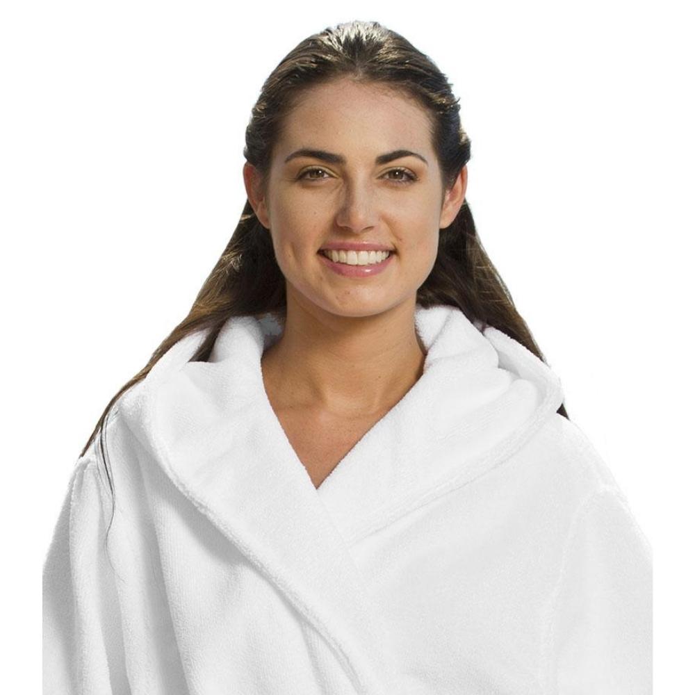 Microfiber Hooded Adult Bathrobes - view 5