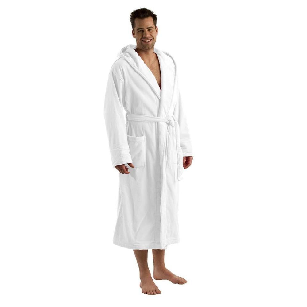 Terry Cotton Hooded Robes - view 6