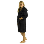 Microfiber Coral Fleece Hooded Unisex Kids Robes - view 6