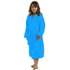 Microfiber Hooded Kids Bathrobes - view 7