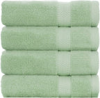 Terry Cotton Bath Towels - Set of 4 - 660 Gsm Thick - view 11
