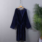 Microfiber Coral Fleece Hooded Unisex Kids Robes - view 16