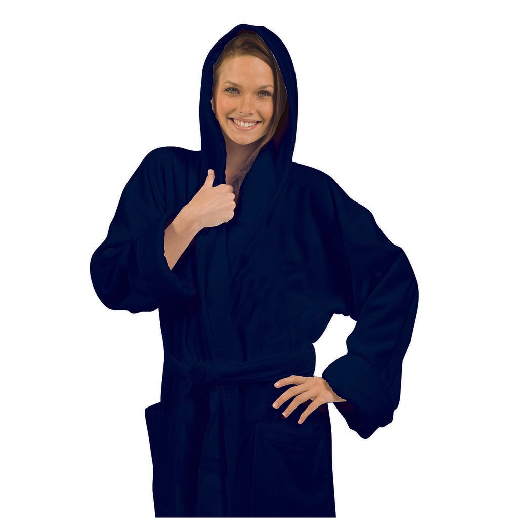 Terry Cotton Hooded Robes - view 9