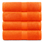 Terry Cotton Bath Towels - Set of 4 - view 4