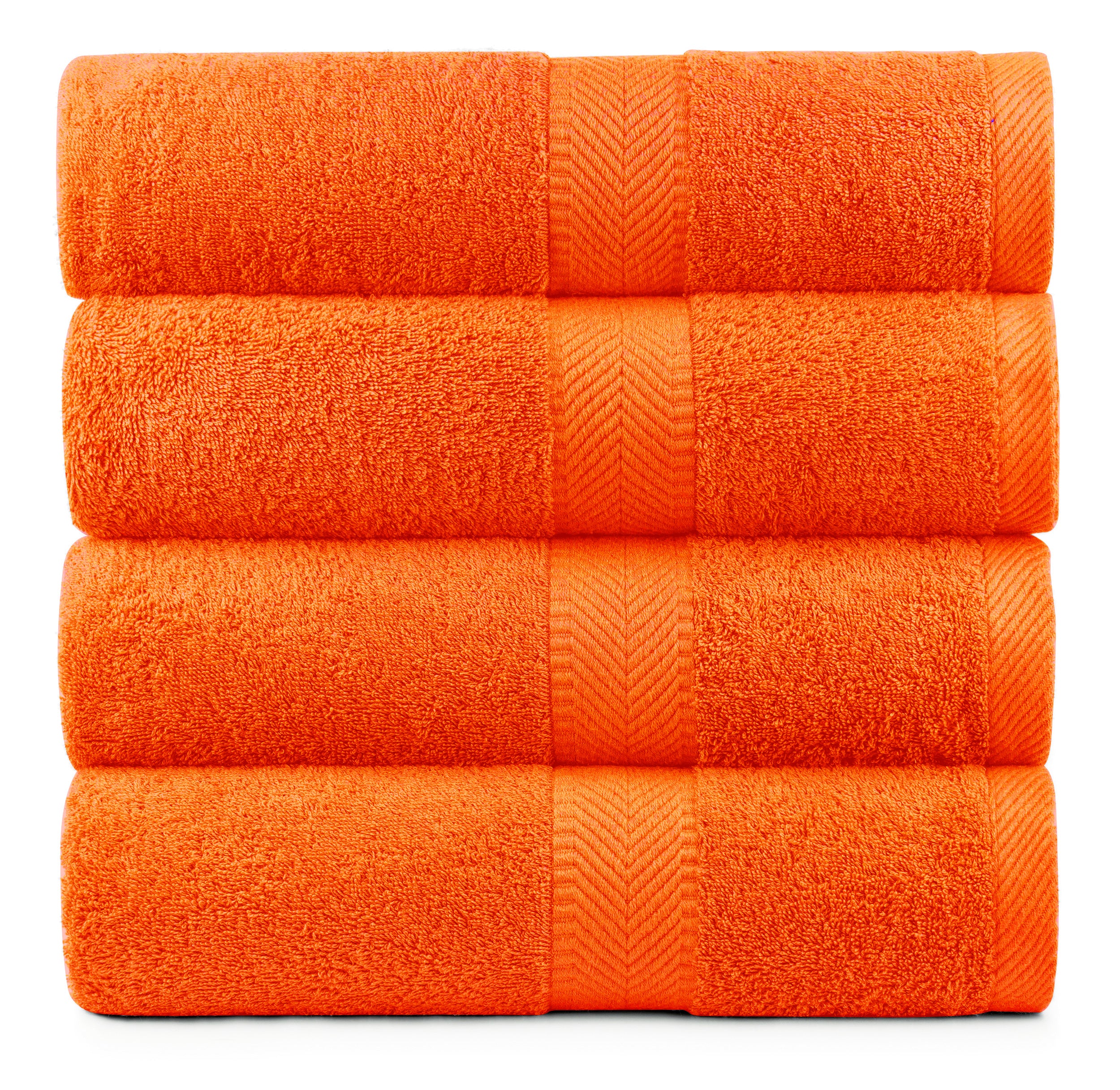 Terry Cotton Bath Towels - Set of 4 - view 4