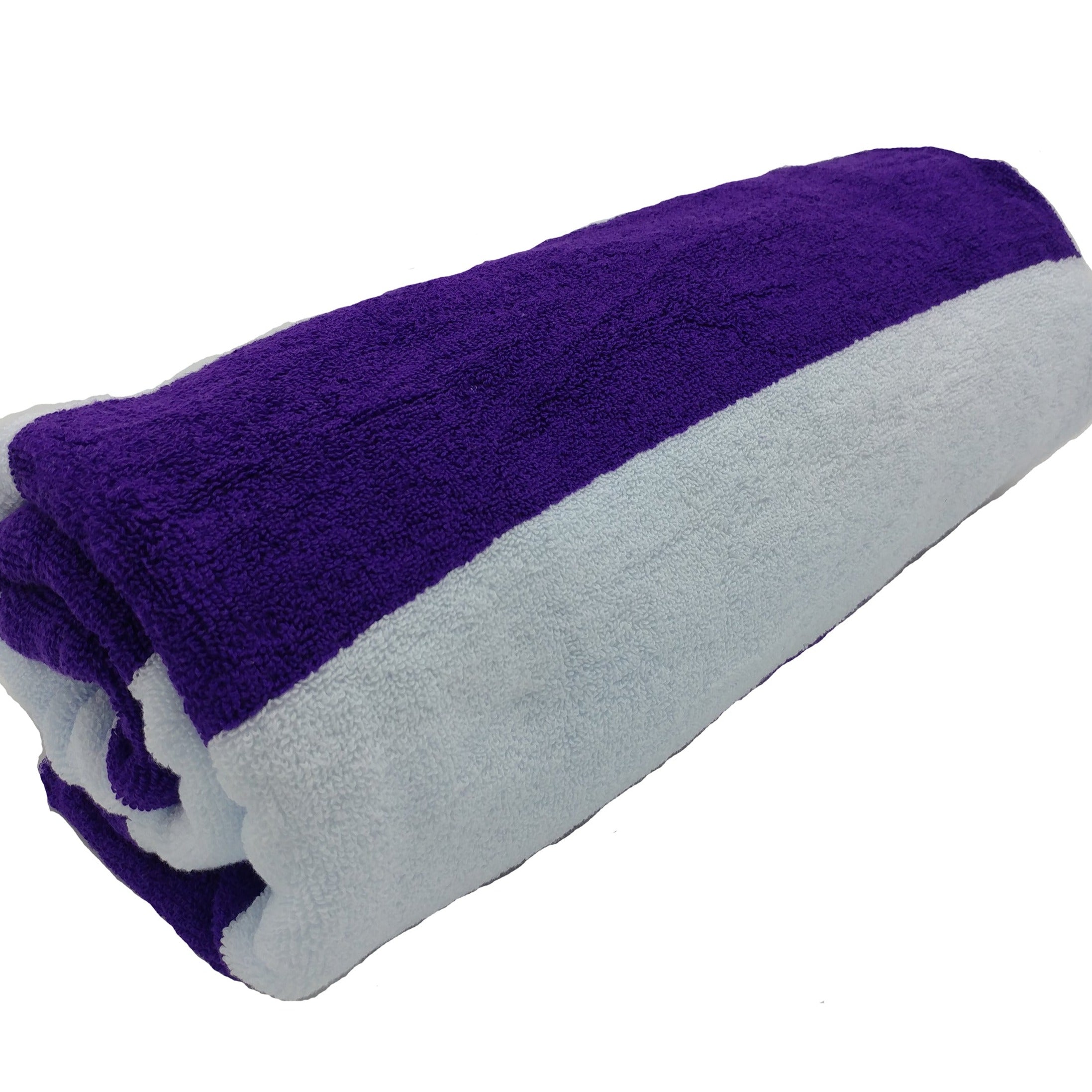 Personalized Terry Cabana Beach Towels - view 3