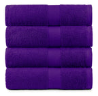 Terry Cotton Bath Towels - Set of 4 - view 7