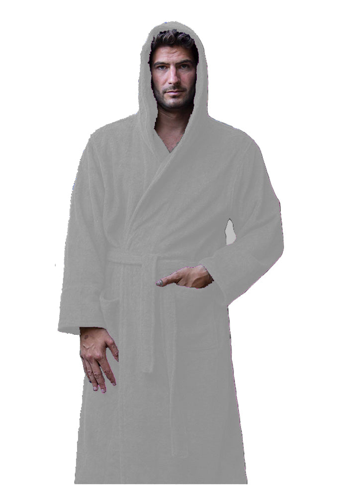 Terry Bamboo Hooded Robes - view 9