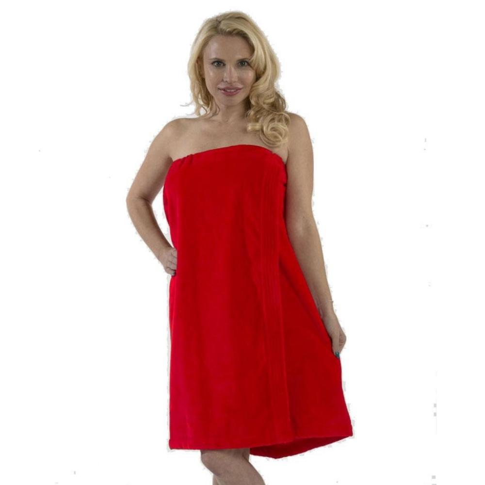 Terry Velour Women Spa Wrap Towels - Cotton Body Wrap Spa Towel Main image