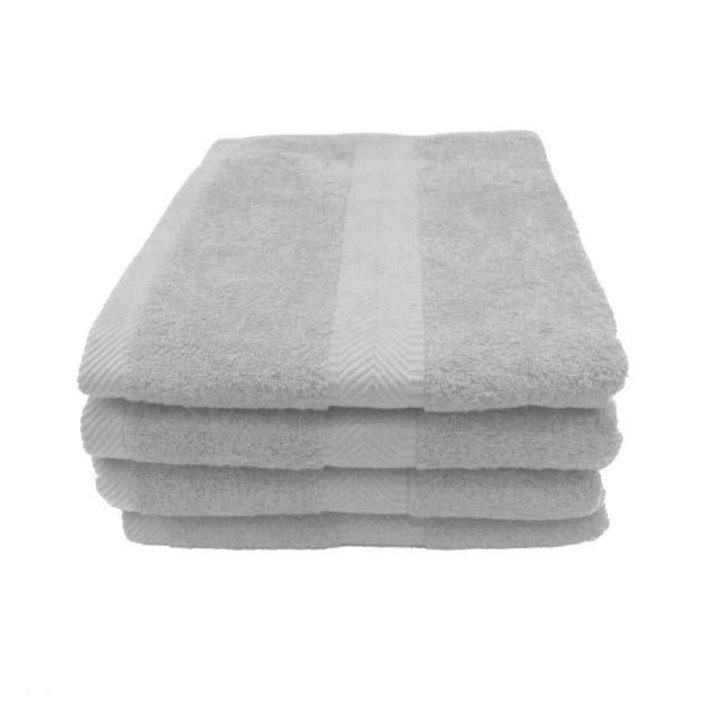 Terry Cotton Bath Towels - Set of 4 Main image