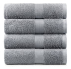 Terry Cotton Bath Towels - Set of 4 - 660 Gsm Thick - view 5
