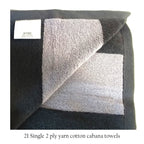 Personalized Terry Cabana Beach Towels - view 5