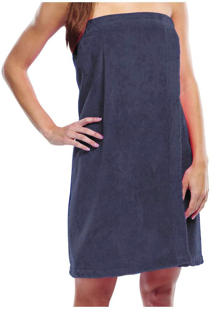 Terry Velour Women Spa Wrap Towels - Cotton Body Wrap Spa Towel - view 16
