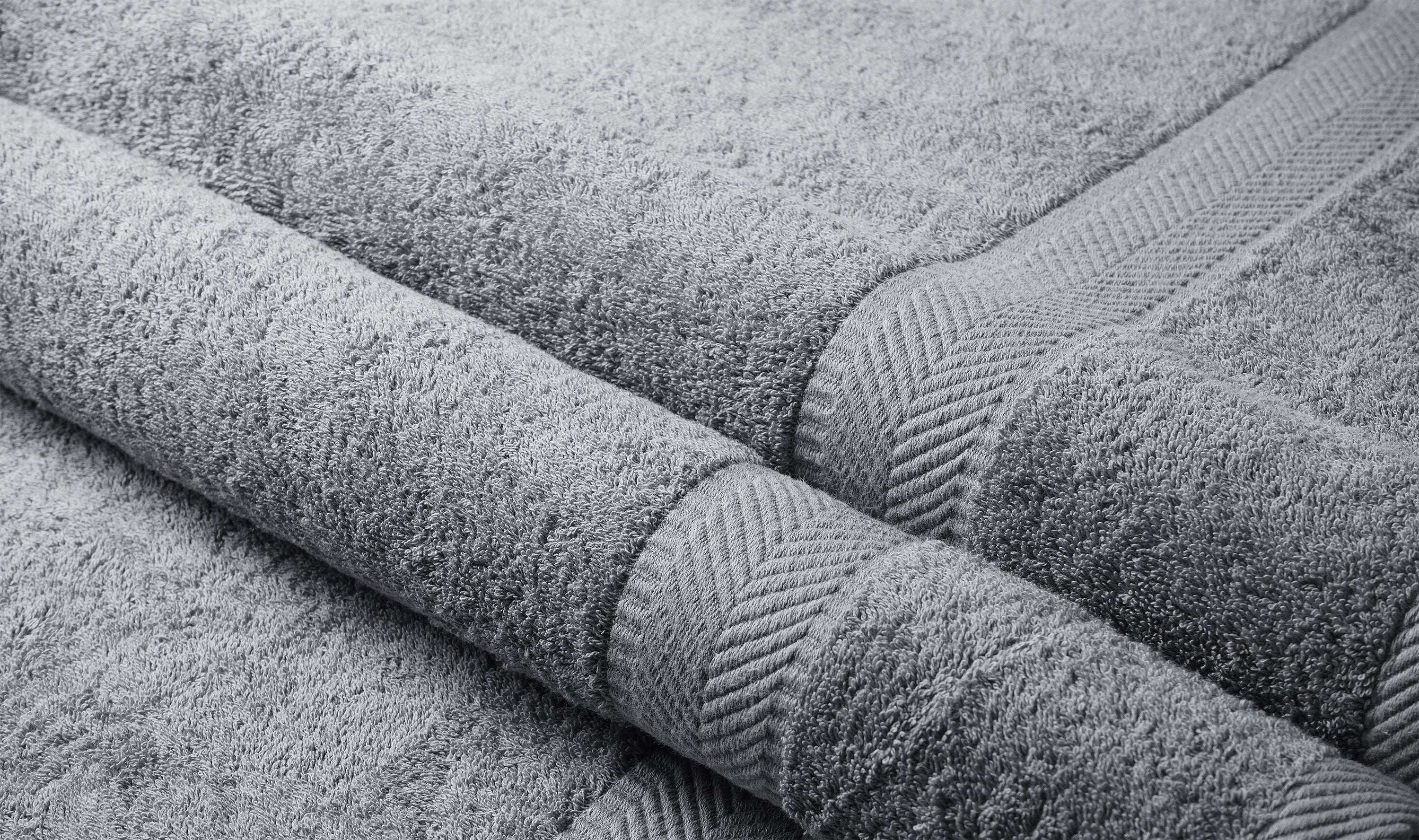 Terry Cotton Bath Towels - Set of 4 - 660 Gsm Thick - view 6
