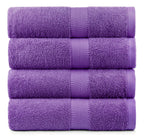 Terry Cotton Bath Towels - Set of 4 - view 8