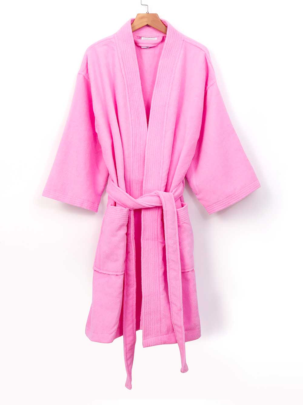 Microfiber Thigh Length Kimono Robes for Women - view 13