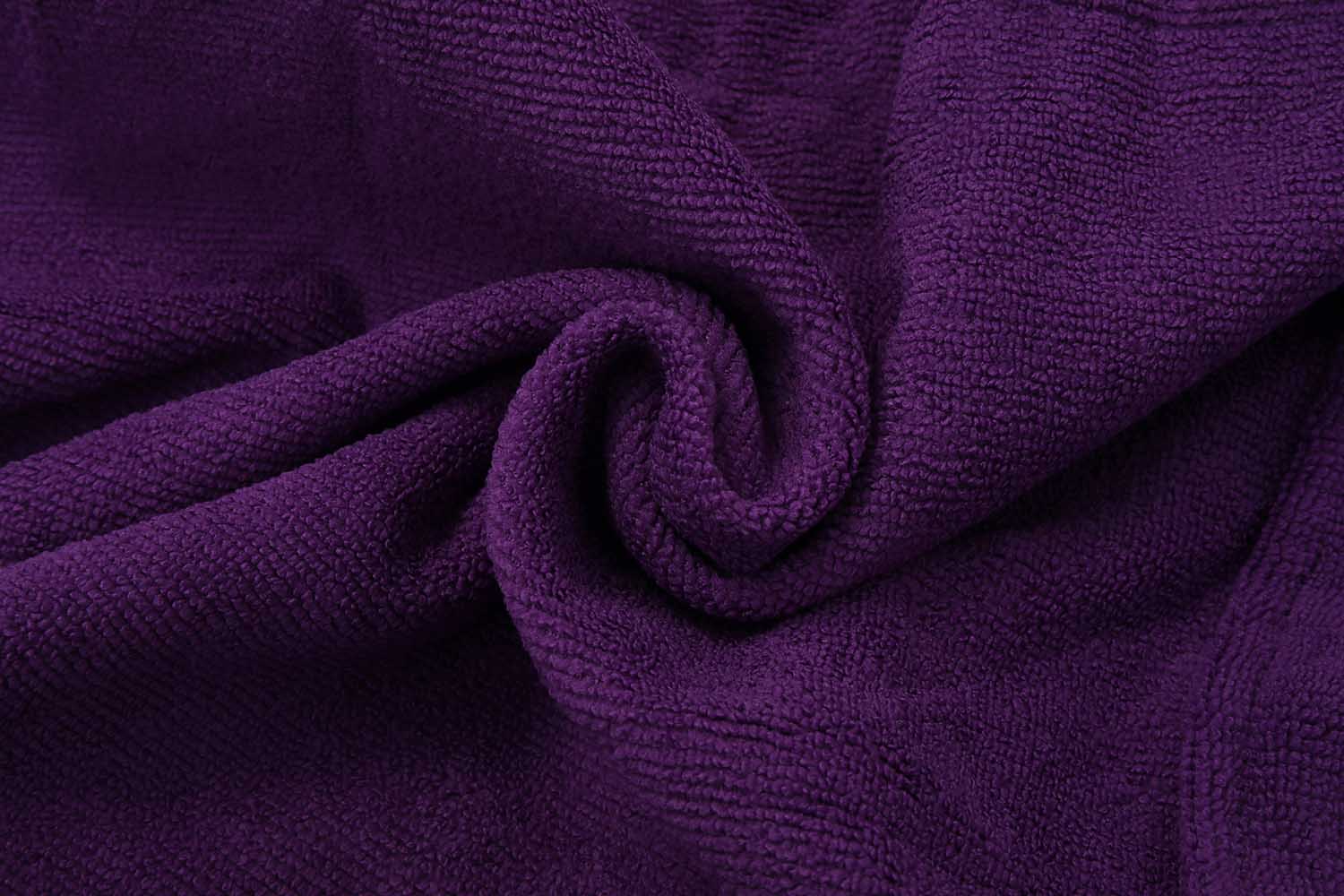 Microfiber Hooded Adult Bathrobes - view 12