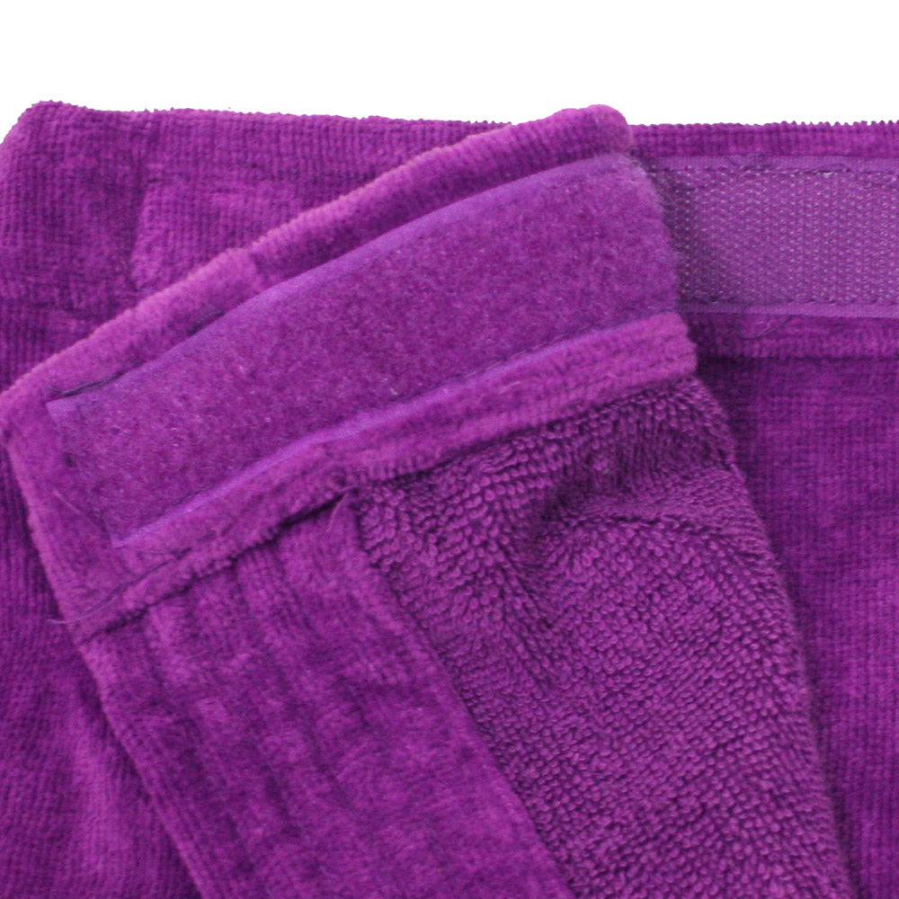 Terry Velour Women Spa Wrap Towels - Cotton Body Wrap Spa Towel - view 6